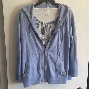 Chicos Cardigan & Top Set